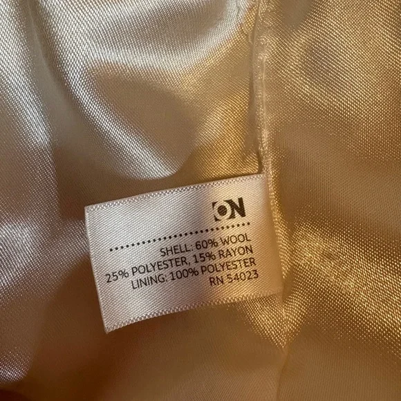 Old Navy Cream Peacoat for Women - Picture 7 of 9